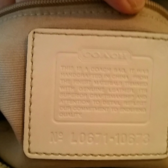 Coach Scribble Multi Color Handbag - Picture 5 of 5